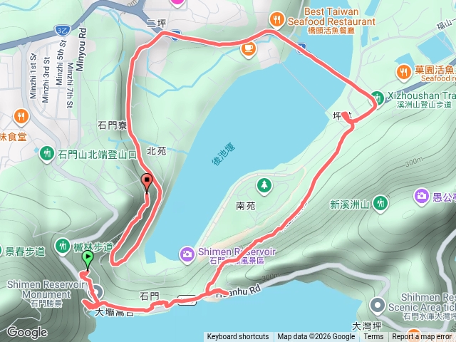 石門水庫遊覽預覽圖