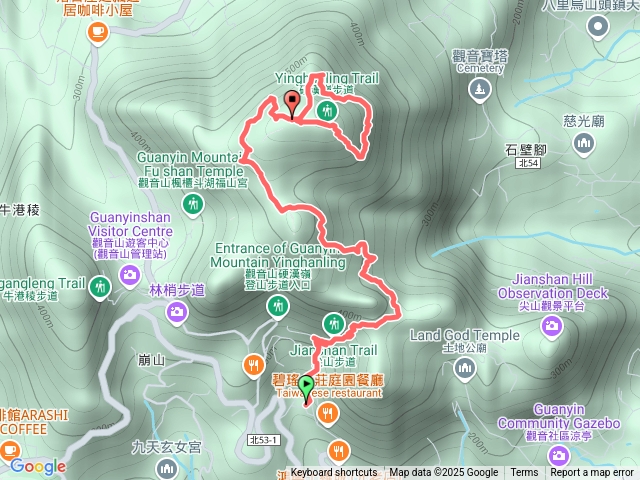 114/1/12-觀音山（山林日誌教學路線2）預覽圖