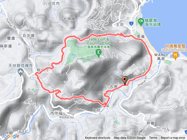 大湖越嶺古道、玉田古道O型縱走預覽圖