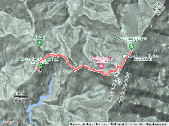 20230221屏東北大武山單攻