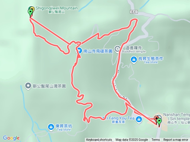 獅公髻尾山