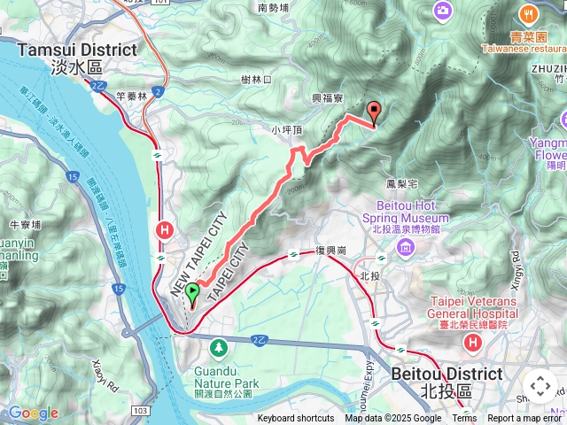 台北大縱走第ㄧ段