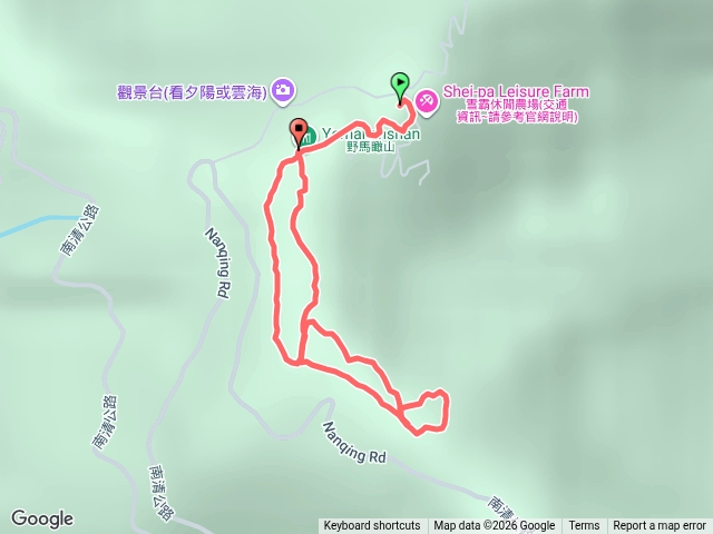 雪覇野馬瞰山