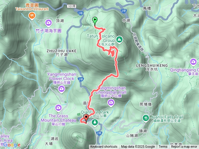 七星池+摘星峰+南峰+凱達格蘭+主峰預覽圖