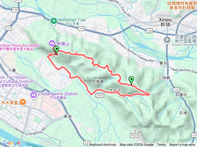 犁頭山步道