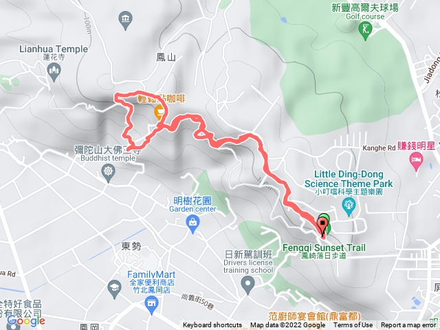 鳳崎落日登山步道