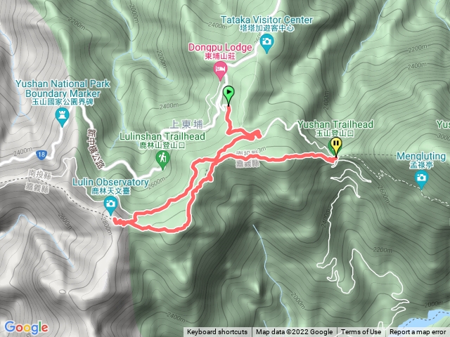 鹿林前山＞鹿林山＞麟趾山＞玉山登山