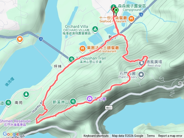 福山巖新溪洲山O繞