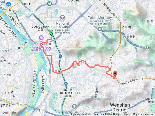 113年全國登山日從公館到興華國小