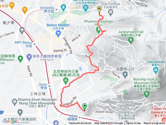 奇哩岸丹鳳山北投熱海飯店