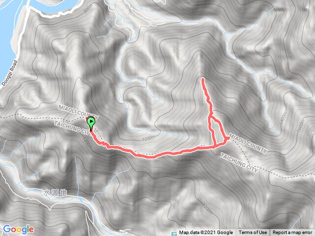2021-05-01 永安山主峰+西北峰+雪山坑山