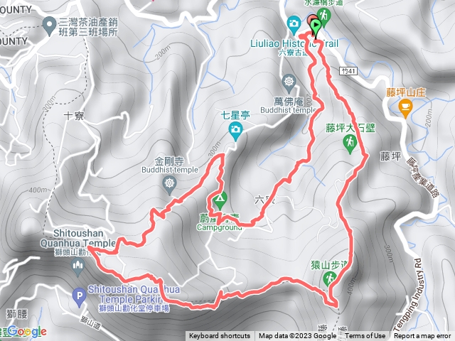 猿山踩點-獅山步道