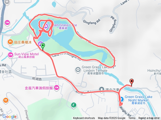 新竹青草湖環湖步道預覽圖