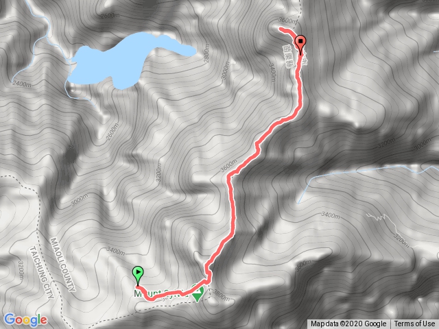 雪山主東北下翠池 (Day2 翠池~ 雪北山屋~ 雪山北峰)