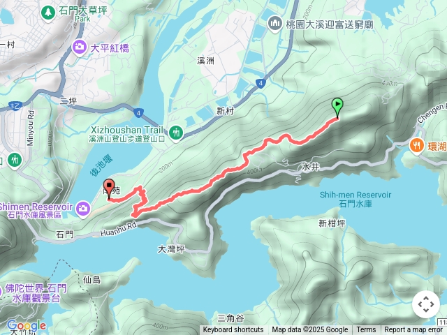 溪洲山到南苑停車場