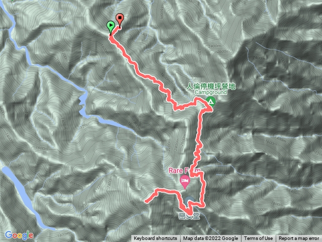 雙龍進出西巒大山