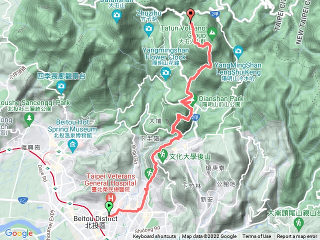 天母古道七星山