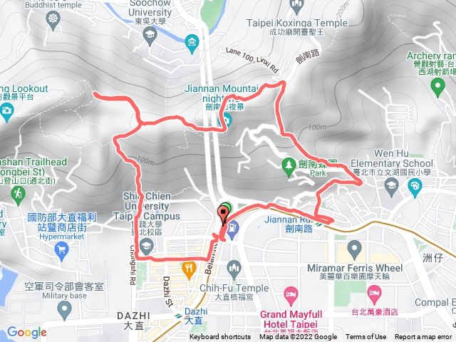 劍南山上-雞南山下 5k