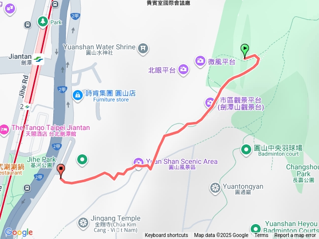 劍潭山親山步道｜小百岳集起來