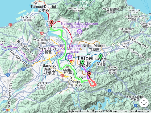 2025臺北大縱走(任務一)第六段至第八段全紀錄 2025.03.01(分段)