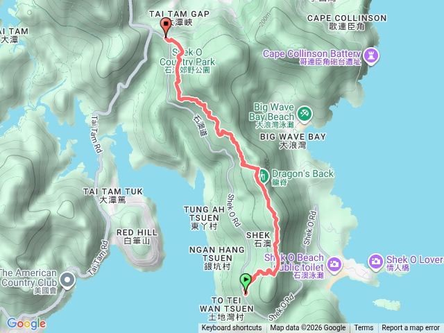 香港龍脊步道
