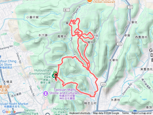 20260215虎頭山環保公園-王公坑山-楓樹坑山-虎頭山預覽圖
