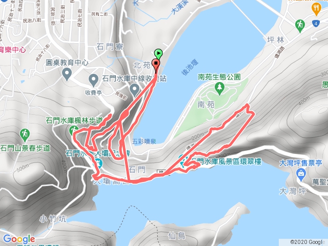 石門水庫溪洲山