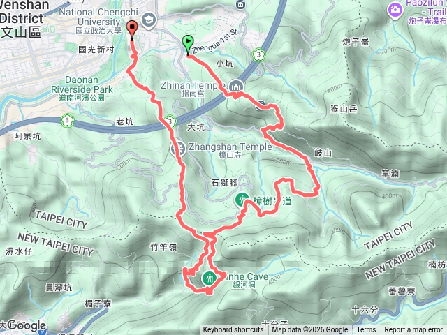 台北大縱走第七段+銀河洞預覽圖