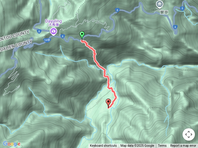 2025/3/25---屏風登山口到屏風山屋