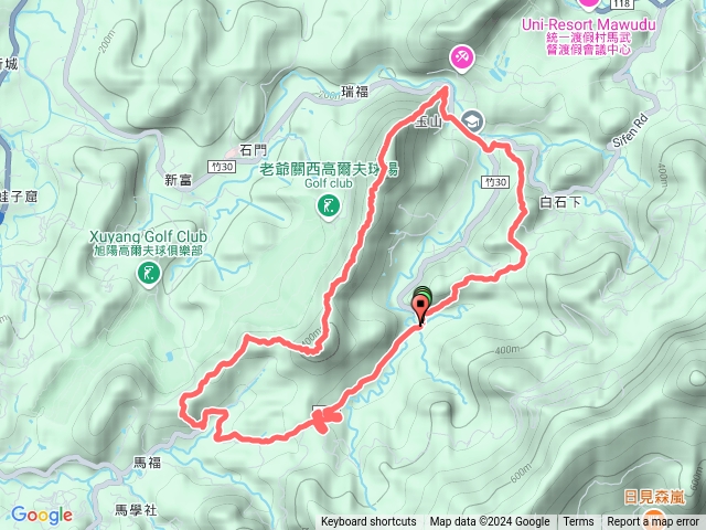 關西玉山、赤柯山、東獅頭山、馬福山預覽圖