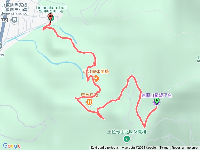 笠頂山步道（緩坡）