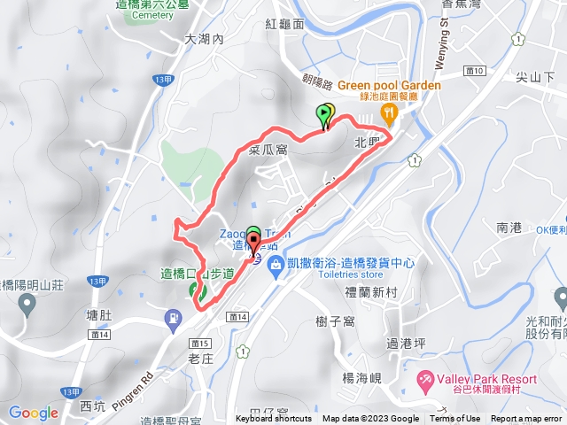 苗栗造橋口山古道