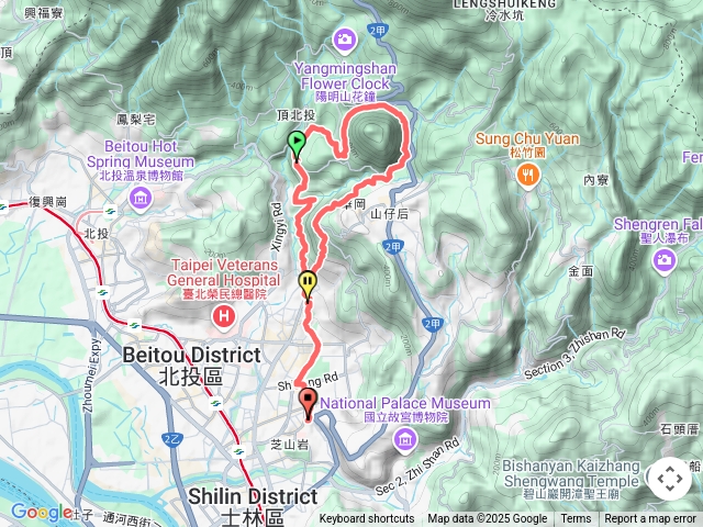 天母水管道橫嶺古道