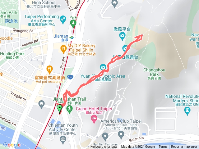 小百岳集起來劍潭山親山步道202403201056