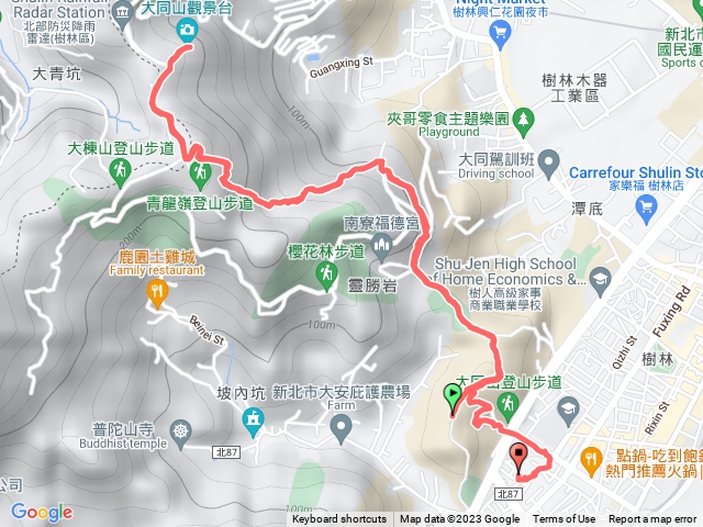 大同山青龍嶺觀景台