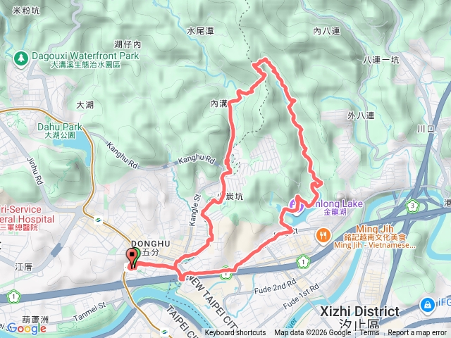 內溝山登山步道、翠湖、內溝山