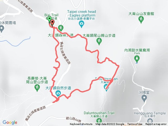 小溪頭環山步道(大崙頭山）