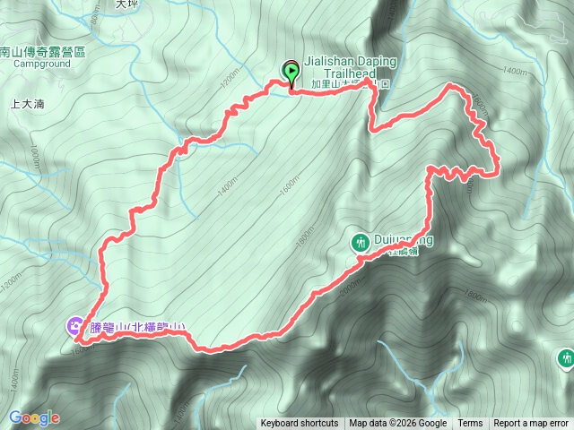 2026-加里山*4、騰龍山縱走預覽圖