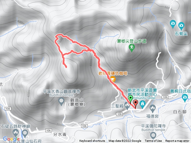 一坑古道連走刀石崙