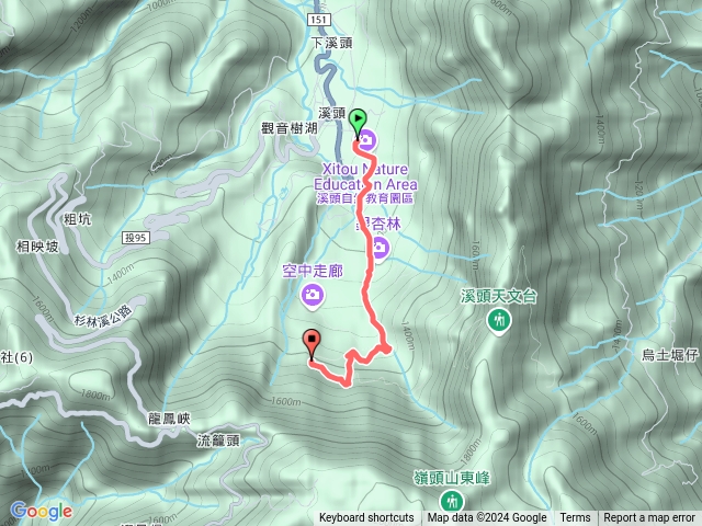 溪頭沿溪、巨石步道預覽圖