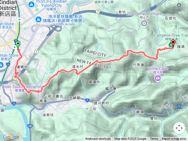 獅頭山-小獅山-員潭子坑山-待老坑山-貓空纜車