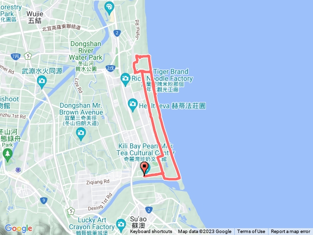 利澤工業區海岸