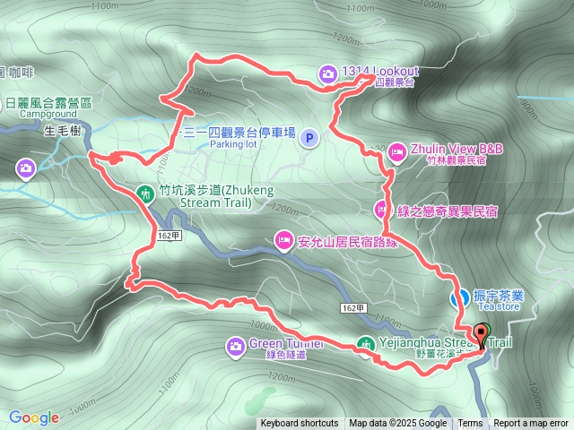鼠眉毛O型縱走預覽圖