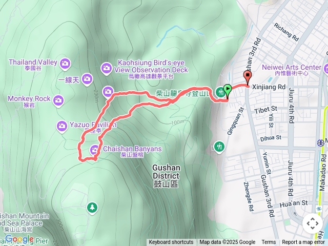 柴山龍泉宮登山口