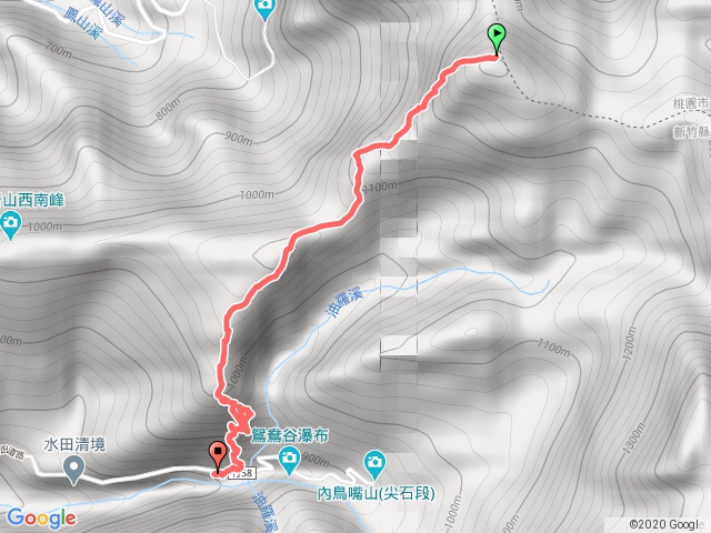 外鳥嘴下第二登山口