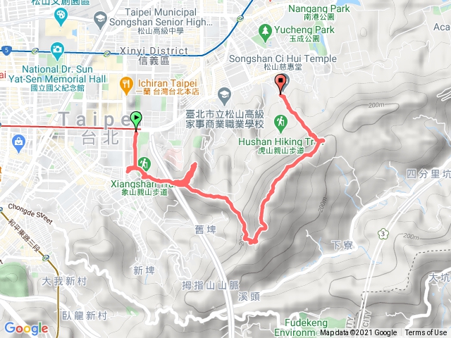 101四獸山步道健行