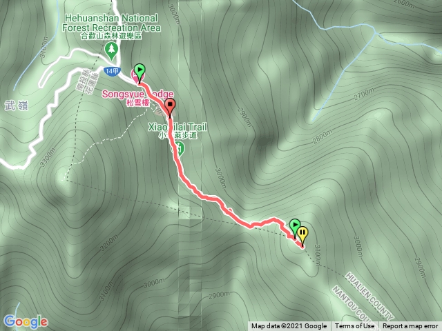 小奇萊之沒出大景