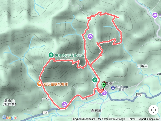 薯榔尖、石筍尖、三坑山8字串行