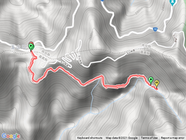 石山引水道步道原路去原路回