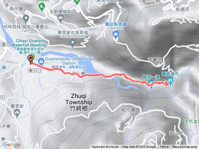 嘉義觀音瀑布步道